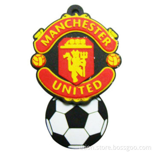 Football Promotional USB Accessory with 1 to 32GB Memory Capacity